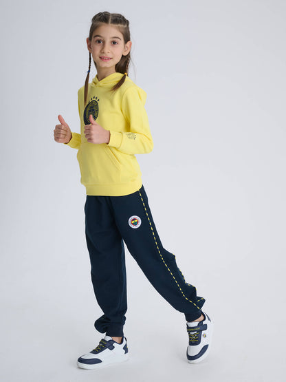 Fenerbahçe Puma Sarı Logo Jr Sweatshirt