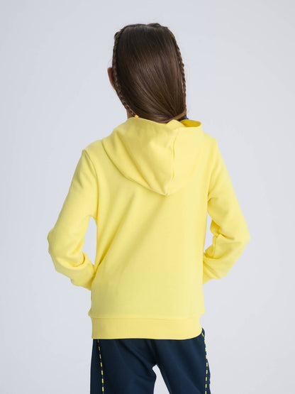Fenerbahçe Puma Sarı Logo Jr Sweatshirt