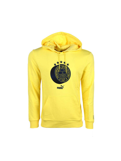 Fenerbahçe Puma Sarı Logo Jr Sweatshirt