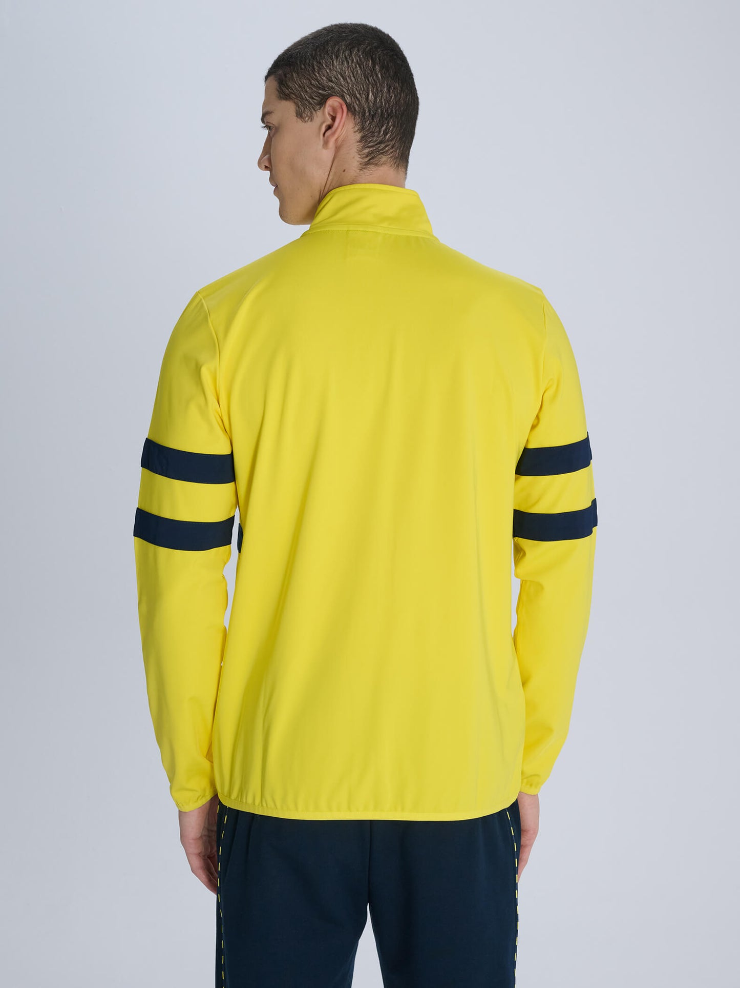 Fenerbahçe Sarı Retro 84/85 Yatay Çizgili Sweatshirt