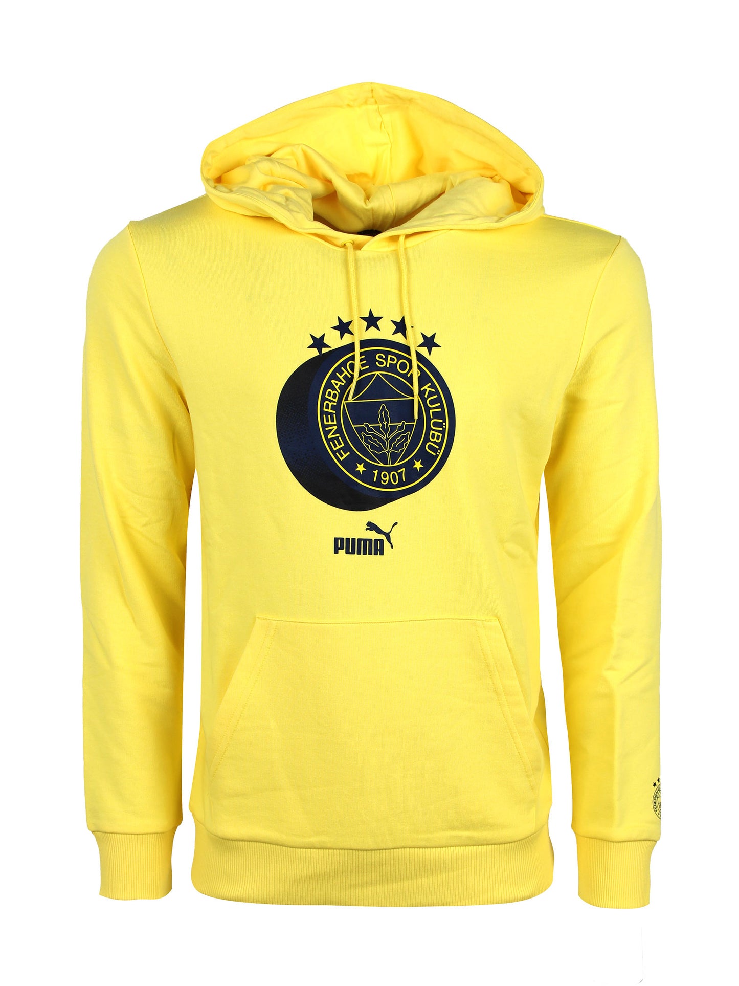 Fenerbahçe Puma Sarı Logo Sweatshirt
