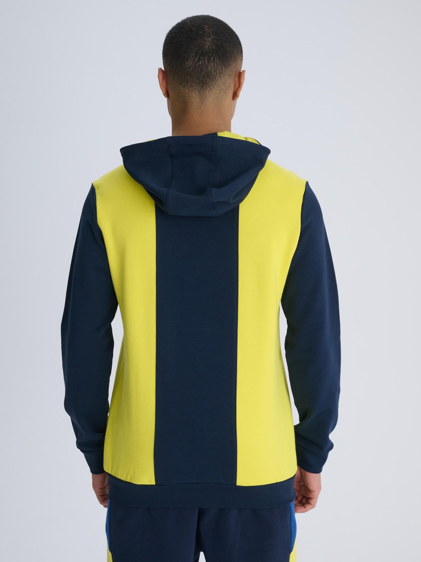 Fenerbahçe Sarı Lacivert Tribün Erkek Sweatshirt