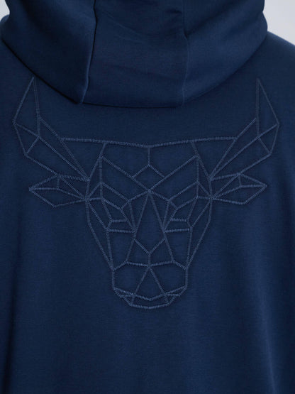 Fenerbahçe Lacivert Tribün Boğa Erkek Sweatshirt