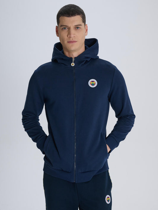 Fenerbahçe Lacivert Tribün Boğa Erkek Sweatshirt
