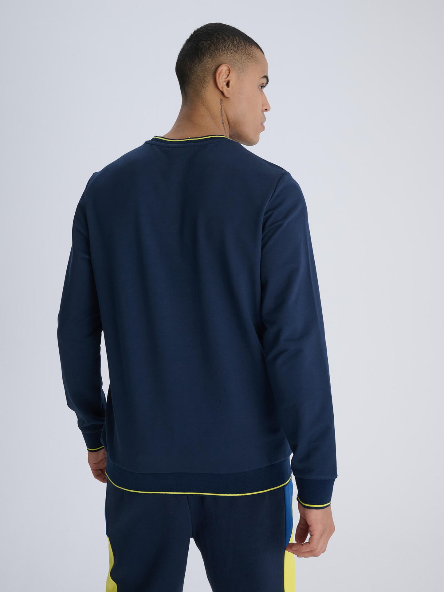 Fenerbahçe Lacivert Tribün Palamut Logolu Erkek Sweatshirt