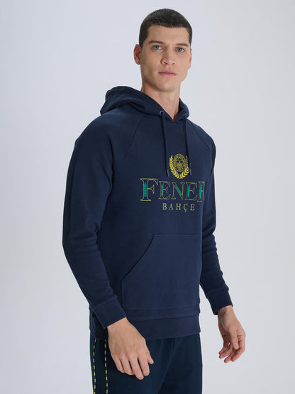 Fenerbahçe Lacivert Erkek Kolej Sweatshirt