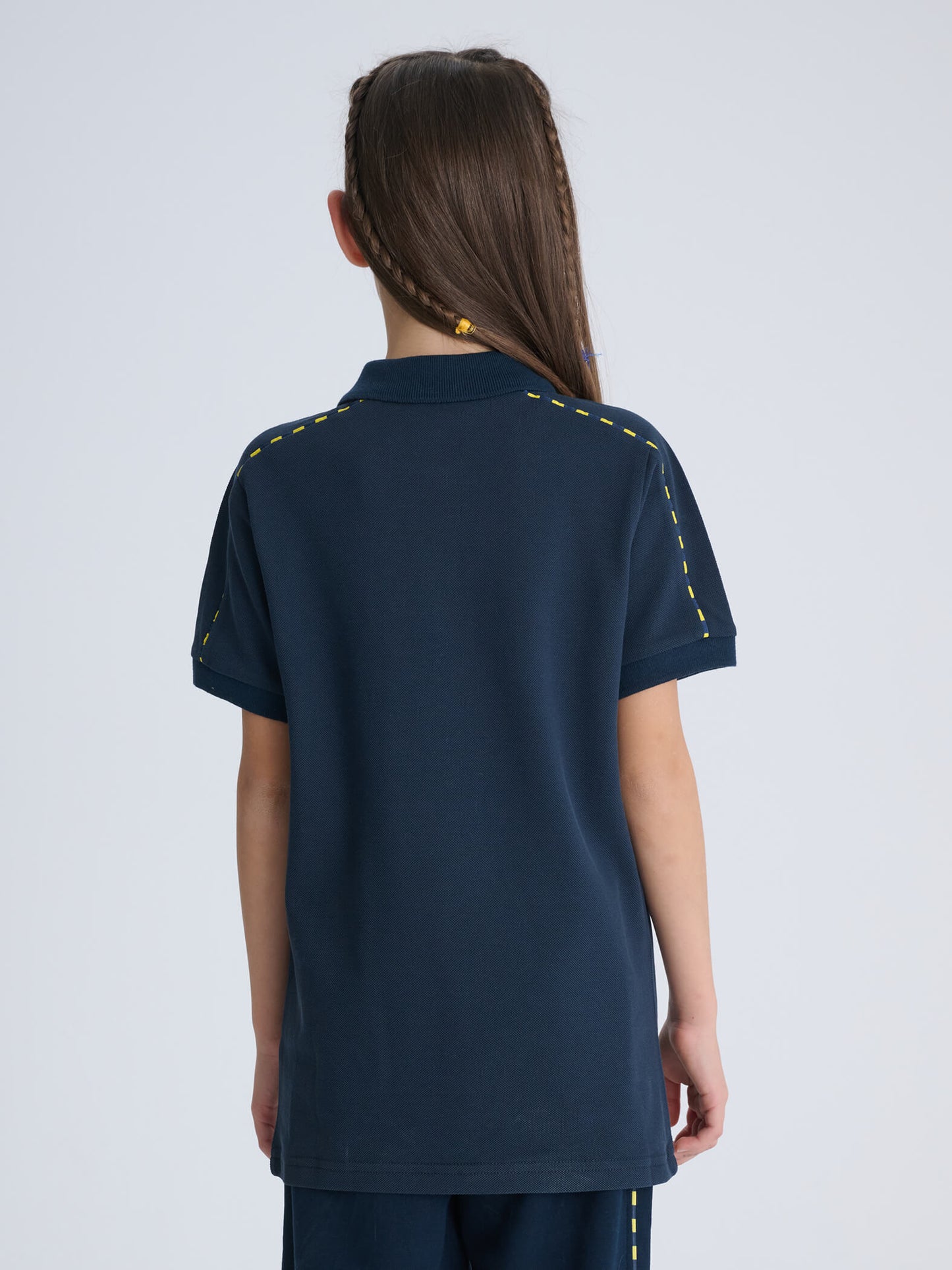 Fenerbahçe Lacivert Tribün Çocuk Basic Polo Tshirt