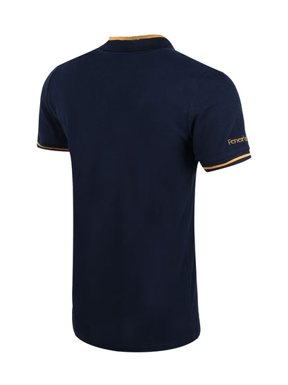 Fenerbahçe Lacivert Atatürk Erkek Polo Tshirt