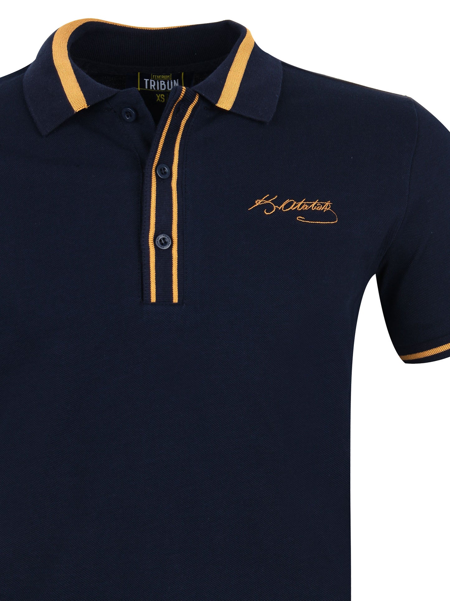 Fenerbahçe Lacivert Atatürk Erkek Polo Tshirt