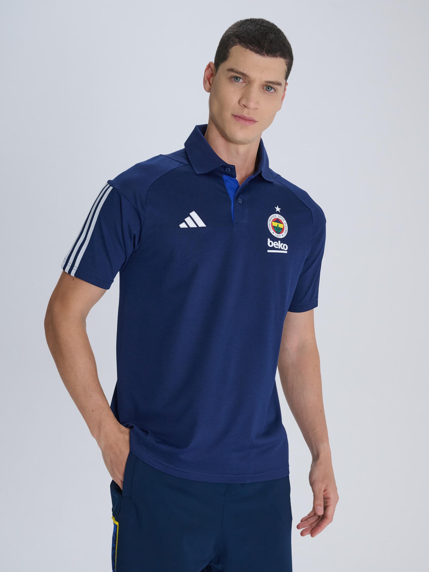 Fenerbahçe Beko Adidas Lacivert Polo Tshirt 24/25