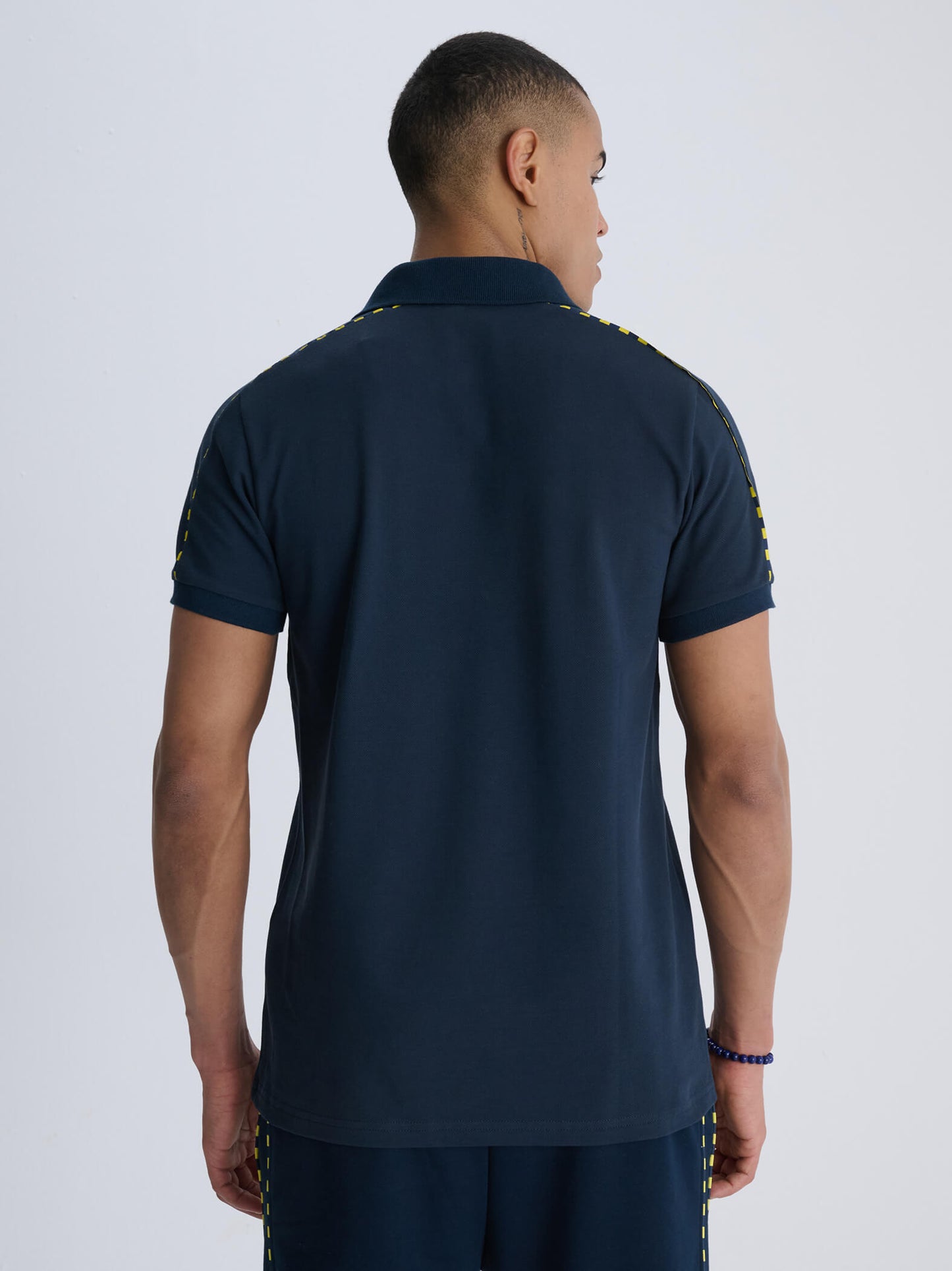 Fenerbahçe Lacivert Tribün Erkek Basic Polo Tshirt