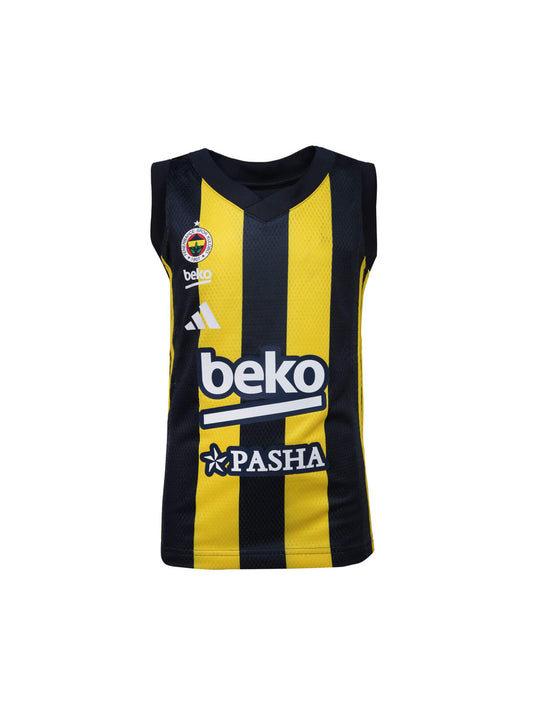 Fenerbahçe 24/25 Basketbol Çocuk Çubuklu Forma
