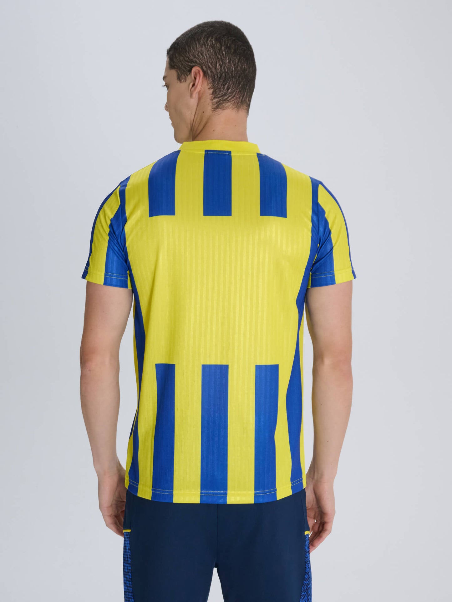 Fenerbahçe Sarı Lacivert Çubuklu Emlak Bankası Retro Forma