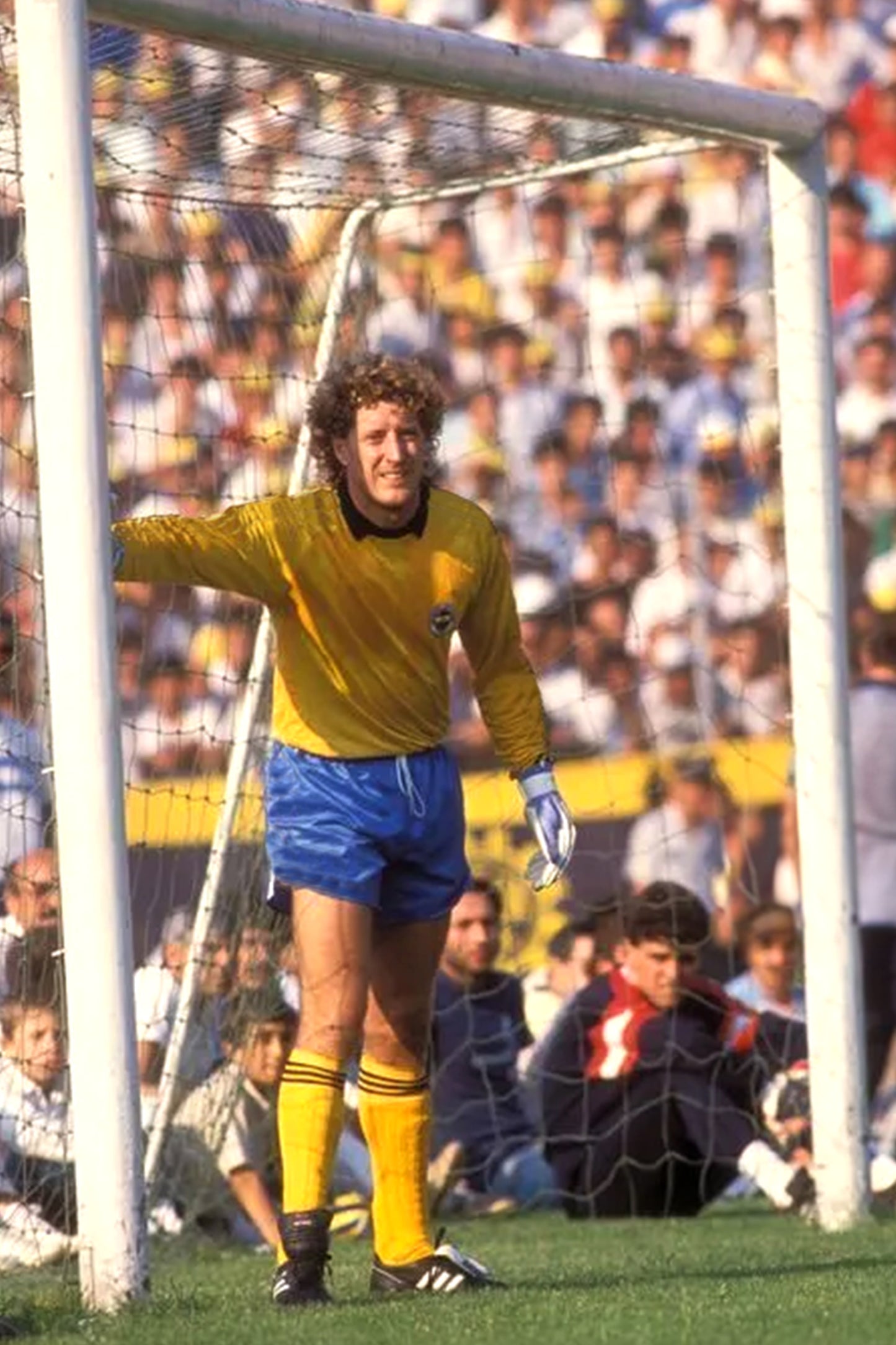 Fenerbahçe Retro Sarı Kaleci Kazağı
