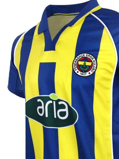 Fenerbahçe Sarı Lacivert Çubuklu Aria Retro Çubuklu Forma
