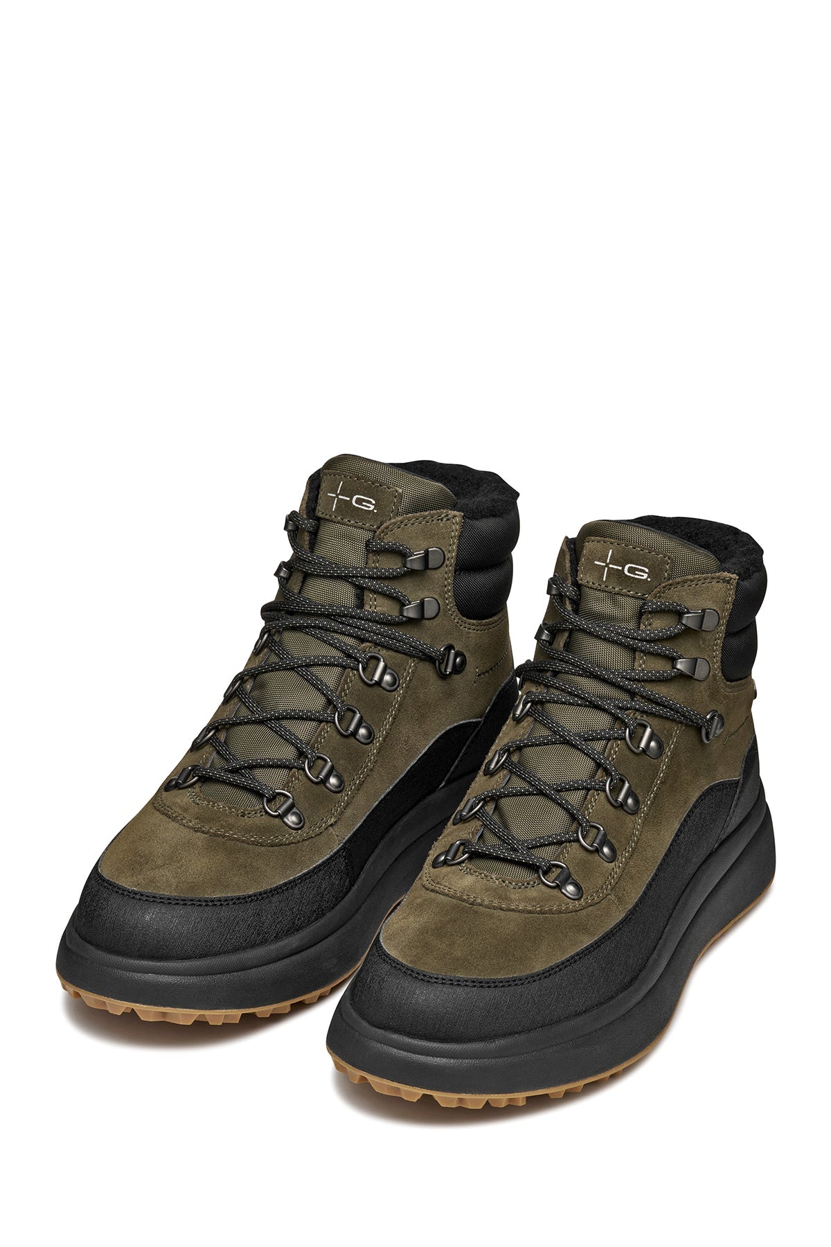 Geox Erkek Haki A Granıto + Grıp B Abx D - Sue Bağcıklı Deri Outdoor Bot