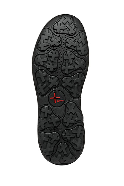 Geox Erkek Siyah U Nebula+grıp B Abx B - Le+gbk Bağcıklı Deri Outdoor Bot