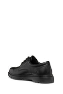 Geox Erkek Siyah U Spherıca Ec1 B Abx B - Sm.le Bağcıklı Deri Casual Ayakkabı