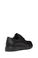 Geox Erkek Siyah U Spherıca Ec1 B Abx B - Sm.le Bağcıklı Deri Casual Ayakkabı