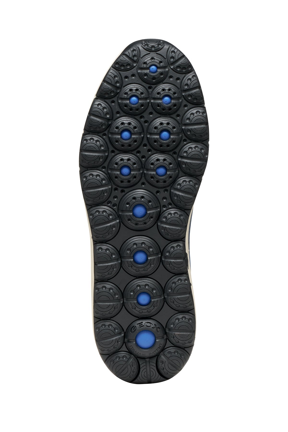 Geox Erkek Lacivert U Spherıca 4x4 B Abx C - Suede Bağcıklı Kalın Tabanlı Kumaş Sneaker