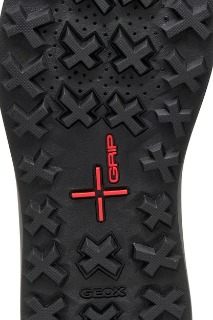 Geox Erkek Siyah U Granıto + Grıp B Abx C - Oıl Bağcıklı Deri Outdoor Bot