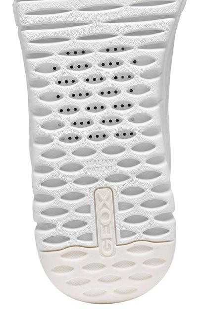 Geox Erkek Beyaz U Flextrıde Plus Bağcıklı Deri Sneaker