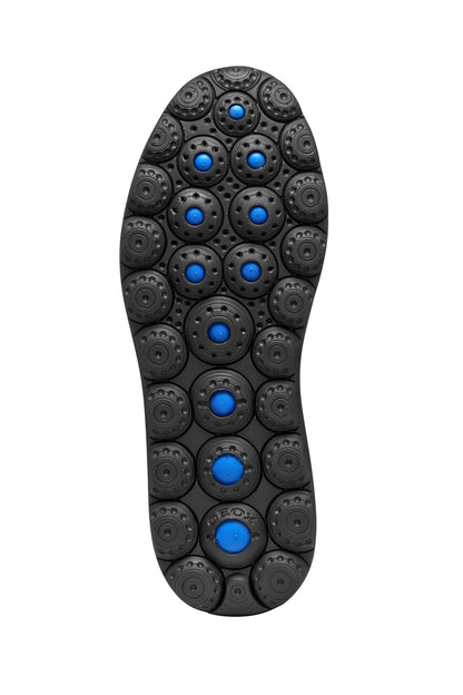 Geox Erkek Siyah U Spherıca Plus A - Nappa+sued Bağcıklı Kalın Tabanlı Süet Sneaker
