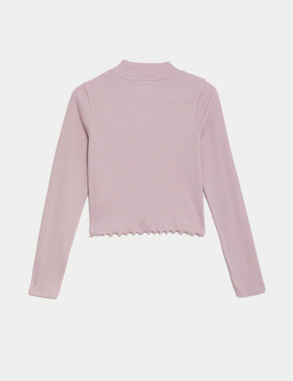 Saf Pamuklu Sweatshirt