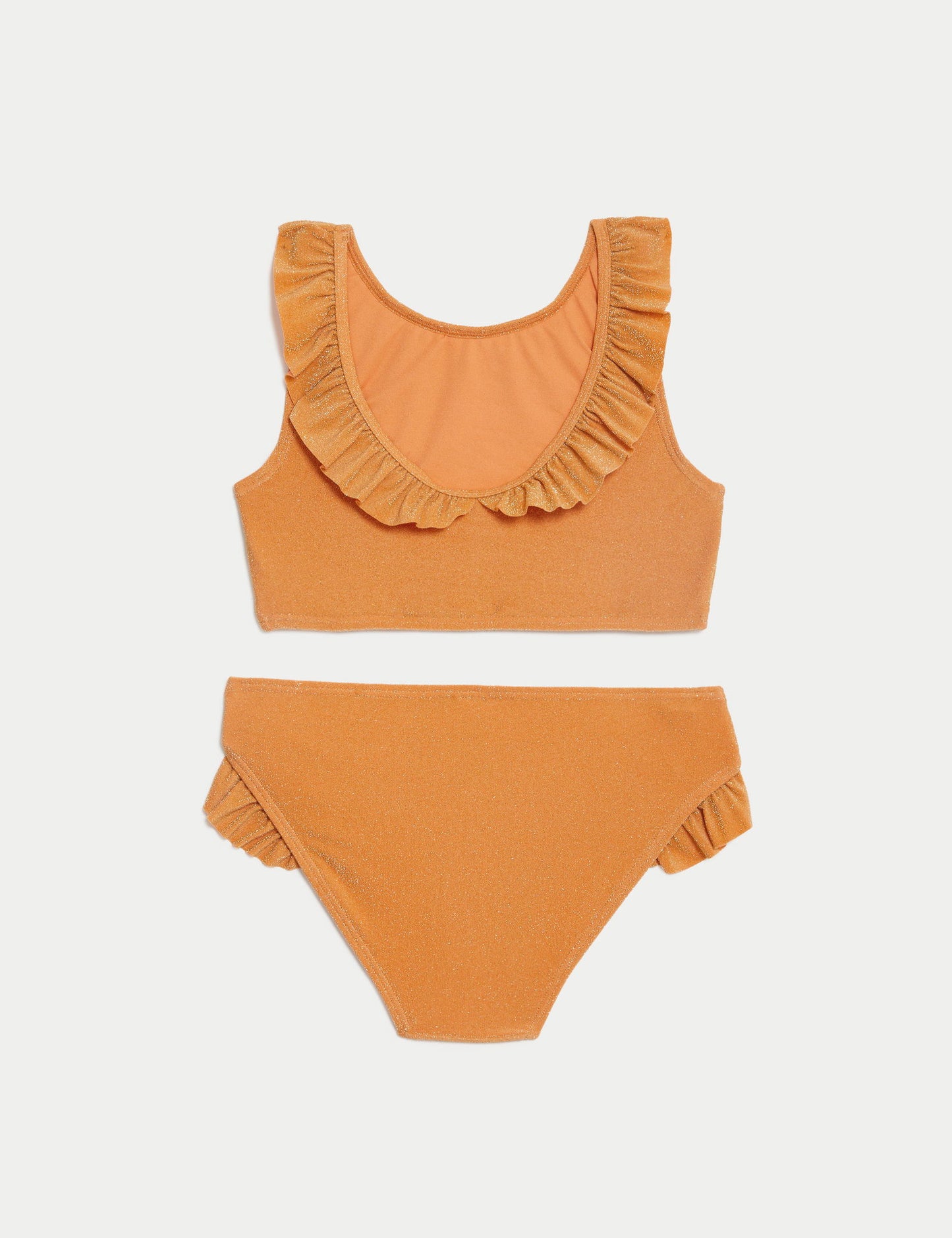 Fırfır Detaylı Bikini Takımı (6-16 Yaş)