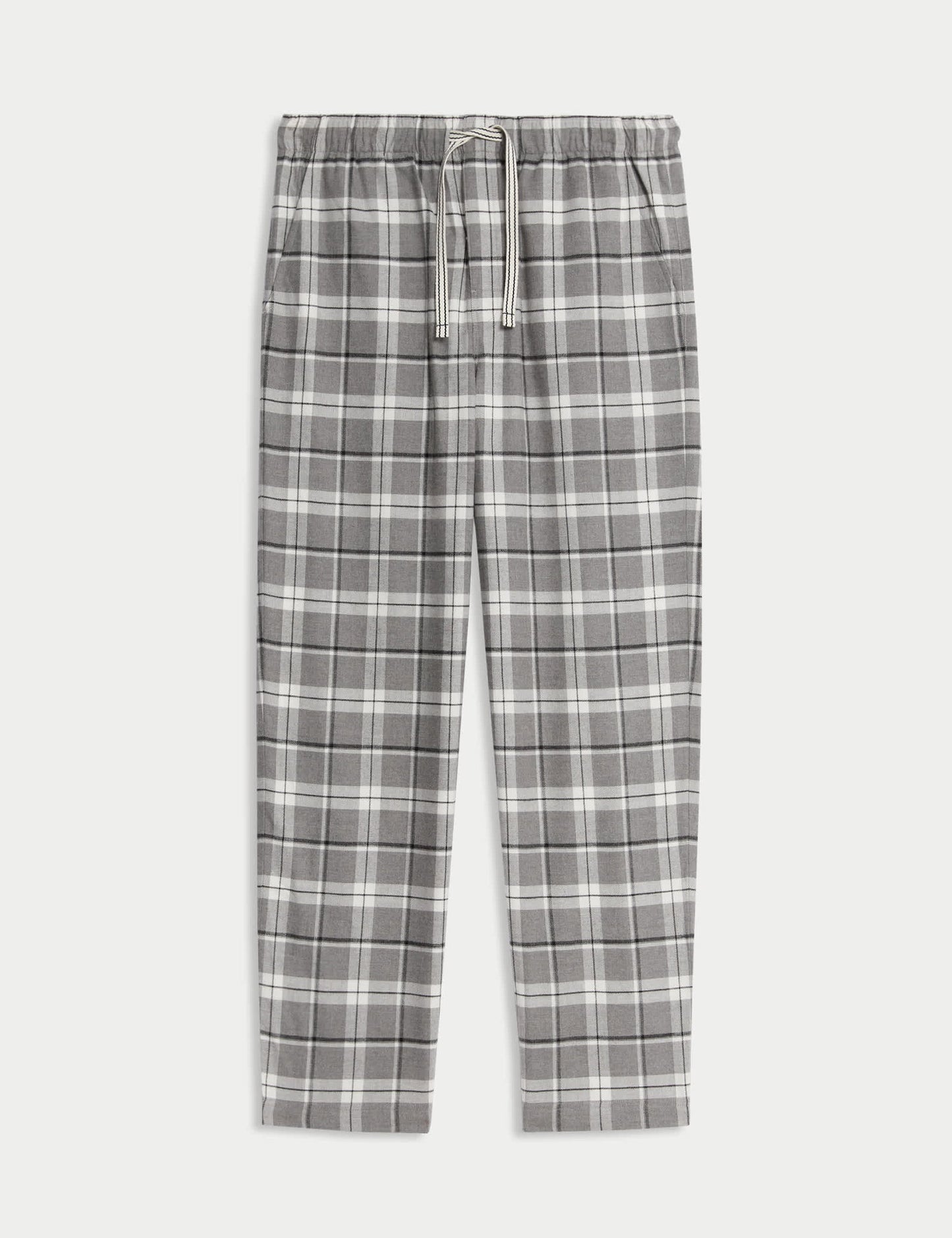 Pamuklu Kareli Pijama Altı