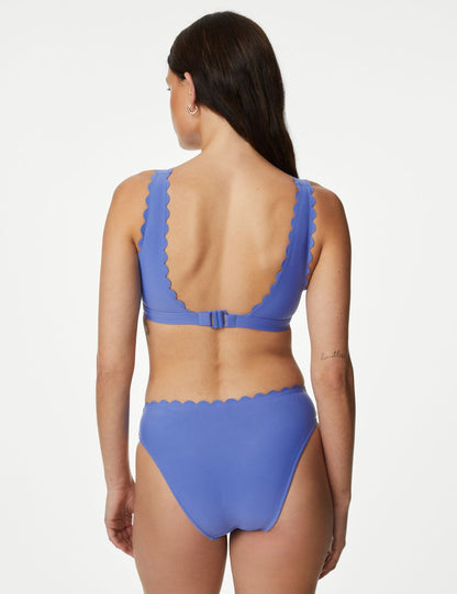 Regular Fit Destekli Bikini Üstü