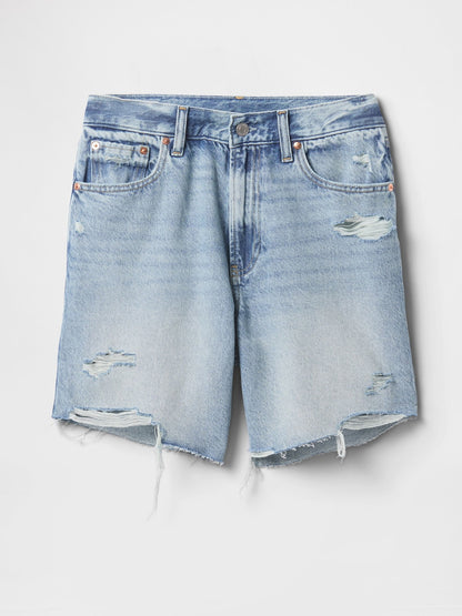 Mavi 8 Mid Rise '90s Loose Denim Bermuda Şort