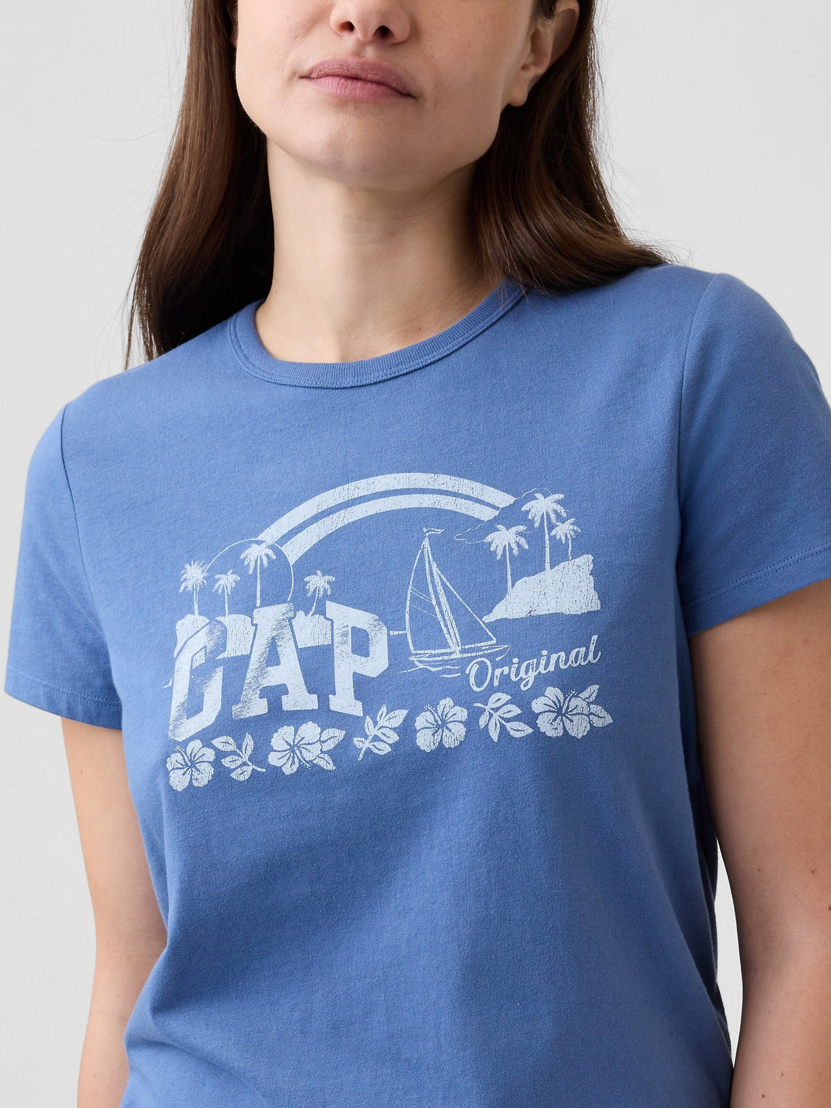 Kırık Beyaz Favorite Grafik Baskılı T-shirt