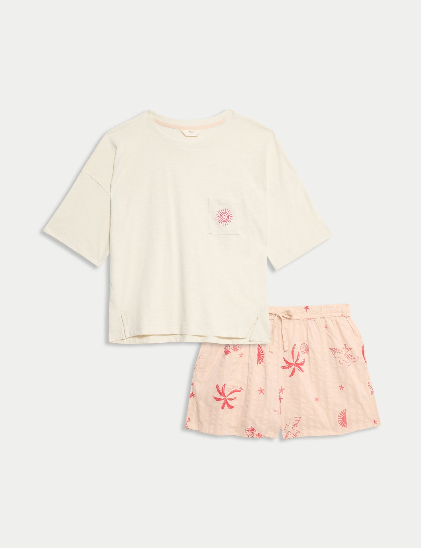Cool Comfort:trade_mark: Baskılı Kısa Pijama Takımı
