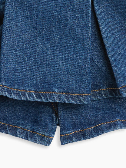 Mavi Denim Şort Etek
