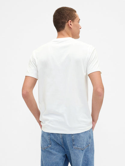 Beyaz Everyday Soft Gap Mini Logo T-shirt