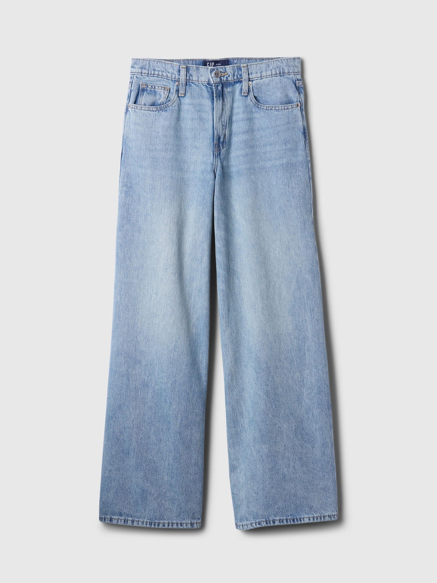 Açık Mavi Baggy Jean Pantolon