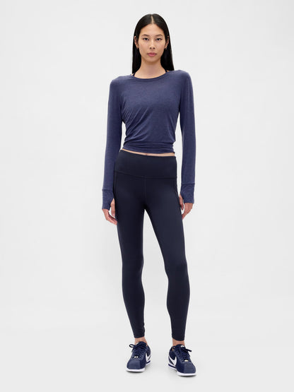 Lacivert Gapfit High Rise Power Full Length Tayt