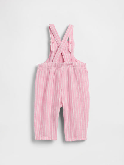 Pembe Baby Cotton-gauze Brannan Bear Tulumları