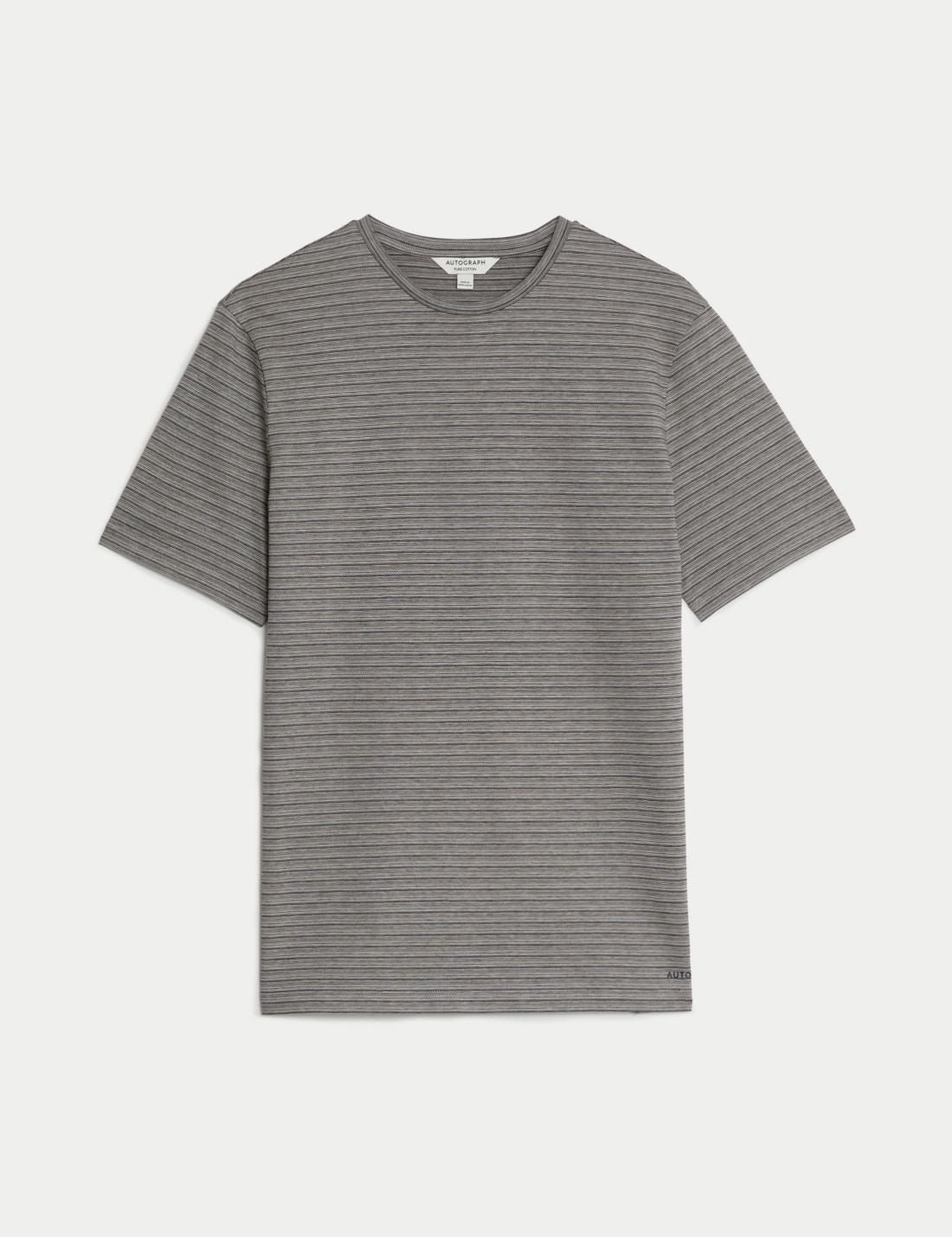 Saf Pamuklu Kısa Kollu T-shirt