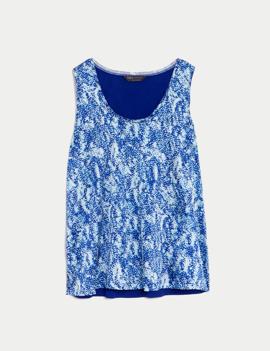 Regular Fit Desenli Bluz