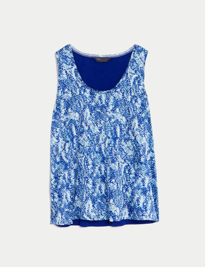 Regular Fit Desenli Bluz