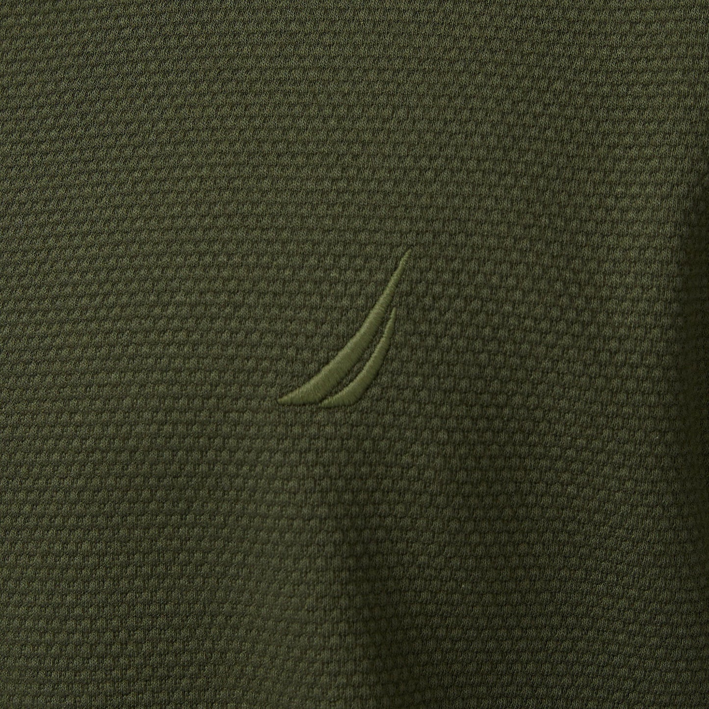 Nautica Erkek Yeşil Classic Fit Uzun Kollu Polo Yaka T-shirt