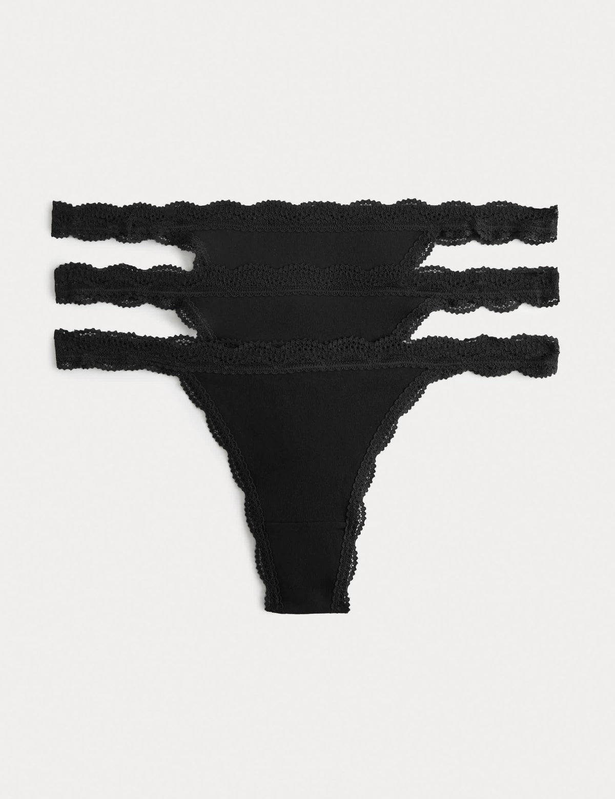 3'lü Düşük Bel Tanga