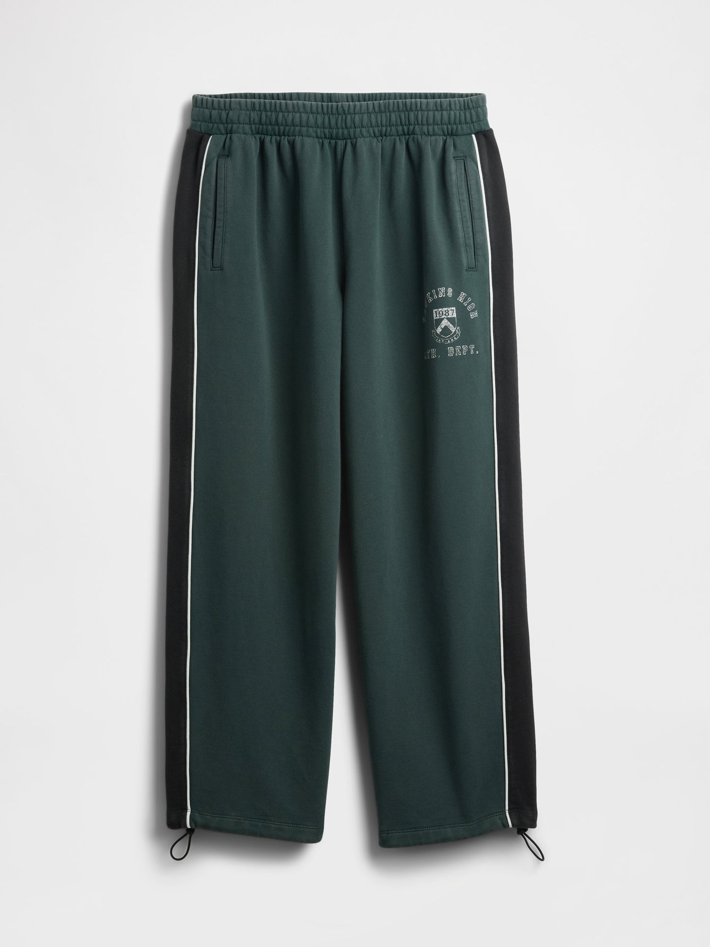 Koyu Yeşil Stranger Things Yetişkin Heavyweight Baggy Pantolon