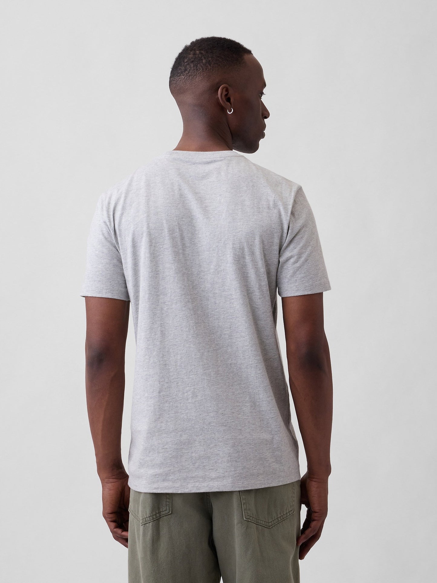 Gri Everyday Soft Gap Logo T-shirt