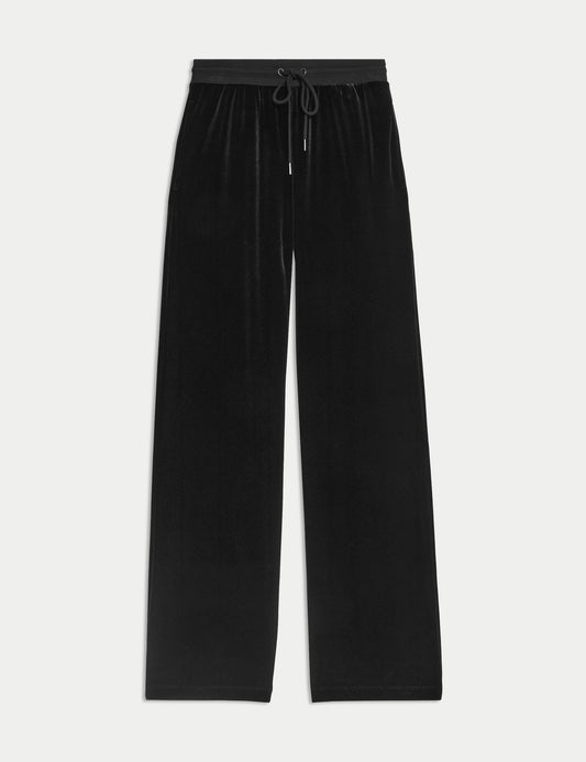 Wide Leg Kadife Jogger Eşofman Altı