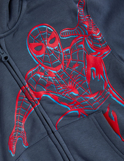 Spider-man:trade_mark: Kapüşonlu Sweatshirt (2-8 Yaş)