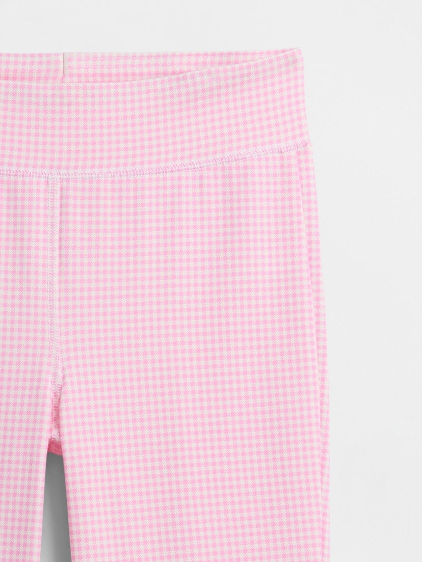 Pembe Pull-on Stretch Jersey Flare Leggings Tayt