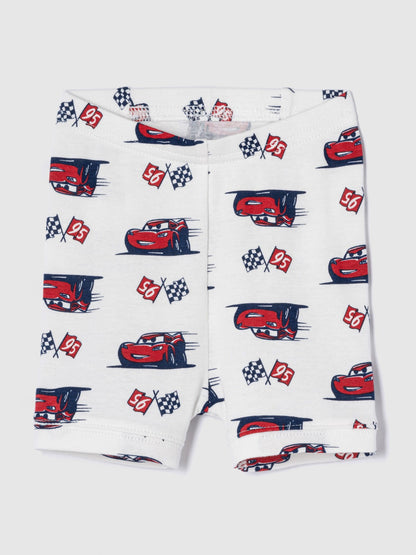 Kırmızı %100 Pamuk Disney Cars Grafikli Pijama Takımı